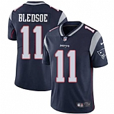 Nike New England Patriots #11 Drew Bledsoe Navy Blue Team Color NFL Vapor Untouchable Limited Jersey,baseball caps,new era cap wholesale,wholesale hats